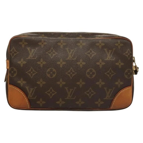 LOUIS VUITTON Monogram Marly Dragonne GM Clutch Bag M51825 LV Auth yk17975 - Picture 2 of 16